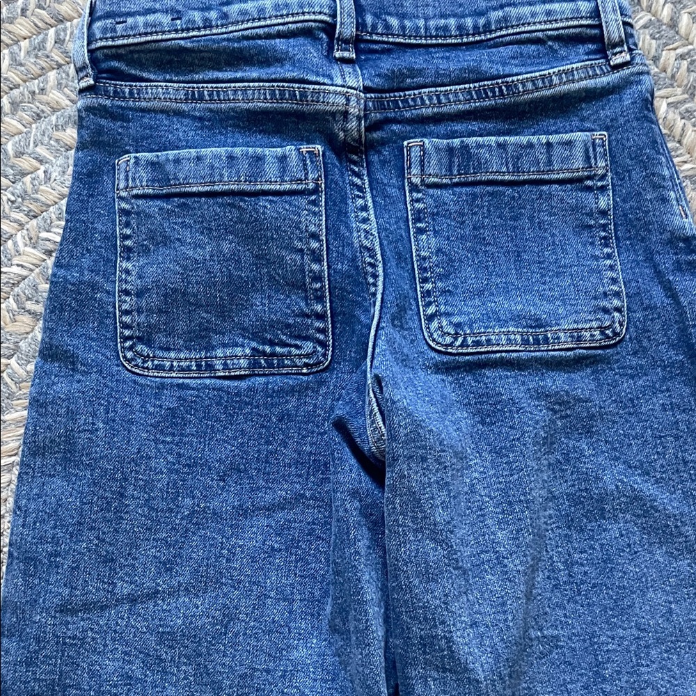 Crewcuts Wide leg Girls Jeans - Size 8 - Picture 5 of 5